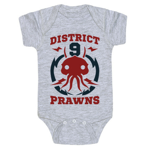District 9 Prawns (Sports Logo Parody) Baby One-Piece