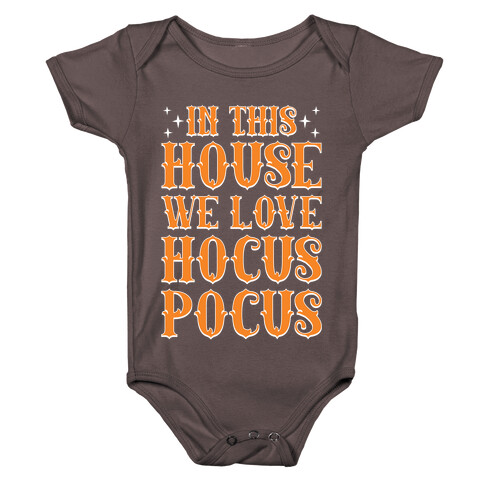 In This House We Love Hocus-Pocus Baby One-Piece