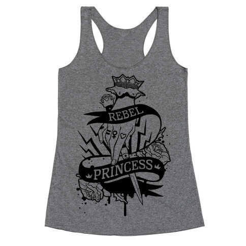 Rebel Princess Racerback Tank Top