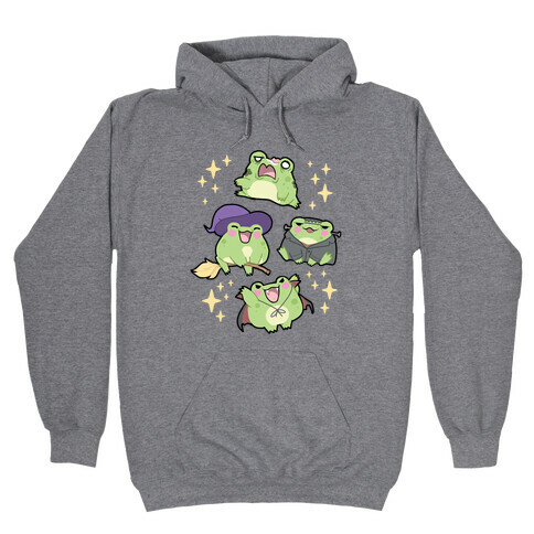 Halloween Frogs Hooded Sweatshirt