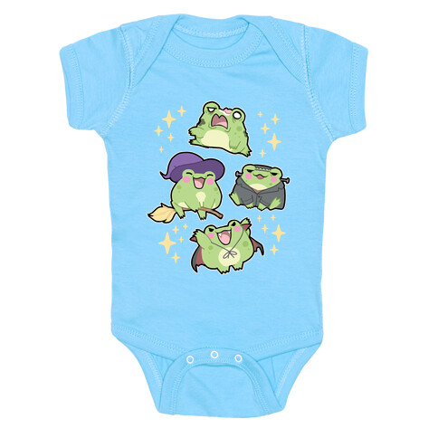 Halloween Frogs Baby One-Piece