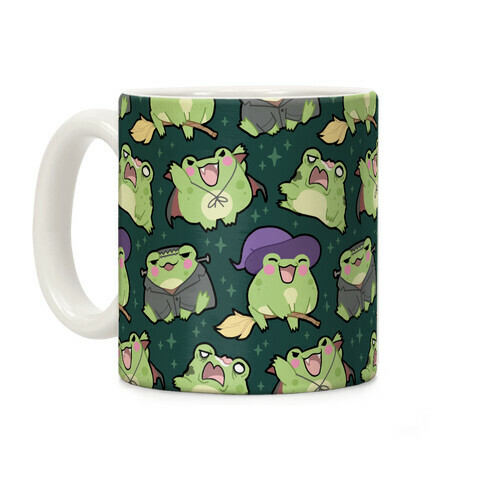 Halloween Frogs Coffee Mug