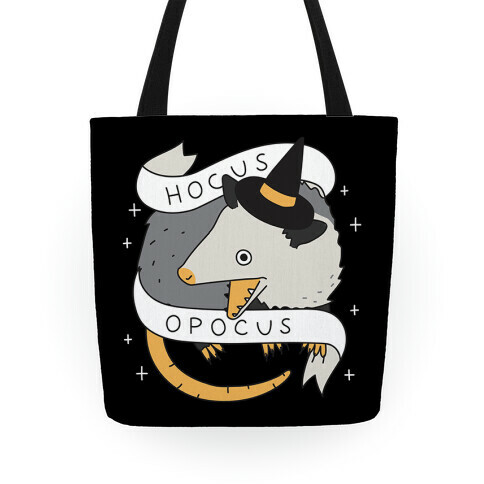 Hocus Opocus Opossum Tote