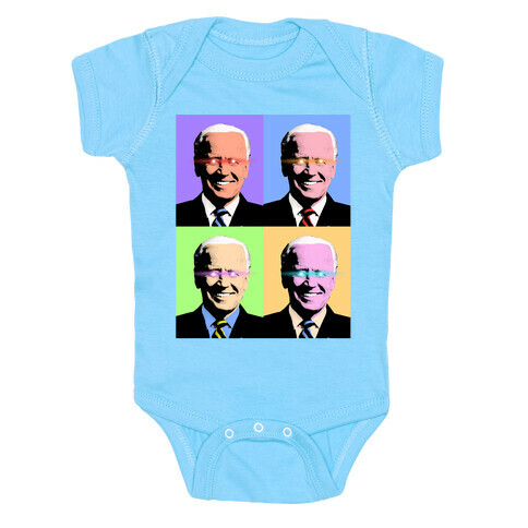 Dark Brandon Pop Art Baby One-Piece