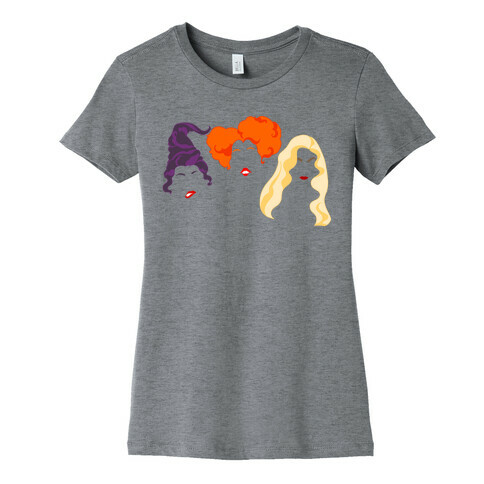 Sanderson Sisters Silhouettes Womens T-Shirt