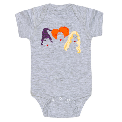 Sanderson Sisters Silhouettes Baby One-Piece