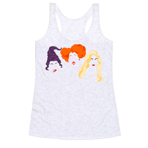 Sanderson Sisters Silhouettes Racerback Tank Top