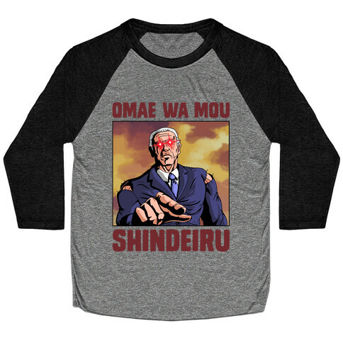 Dark Brandon Omae Wa Mou Shindeiru Baseball Tee