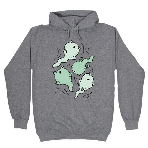 Tadpole Ghost Frogs Hooded Sweatshirt
