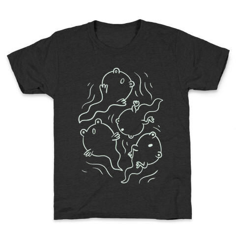 Tadpole Ghost Frogs Kids T-Shirt
