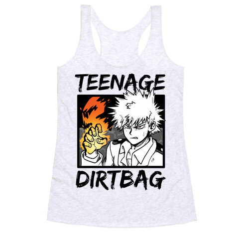 Tenage Dirtbag Bakugo Racerback Tank Top