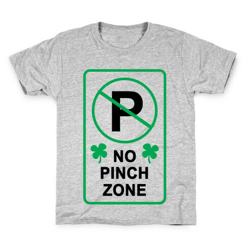 No Pinch Zone Kids T-Shirt