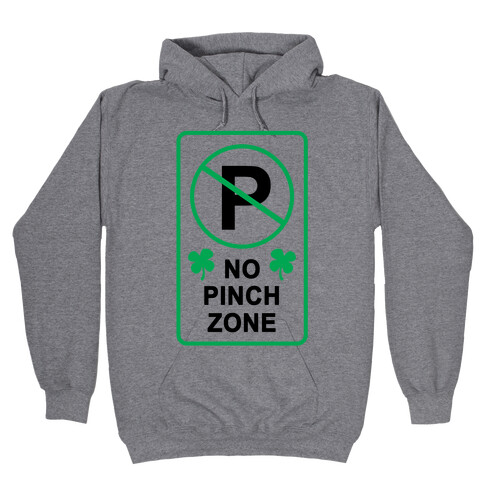 No Pinch Zone Hooded Sweatshirt