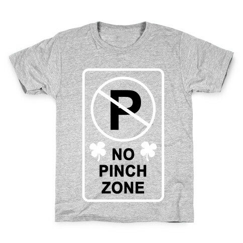 No Pinch Zone Kids T-Shirt