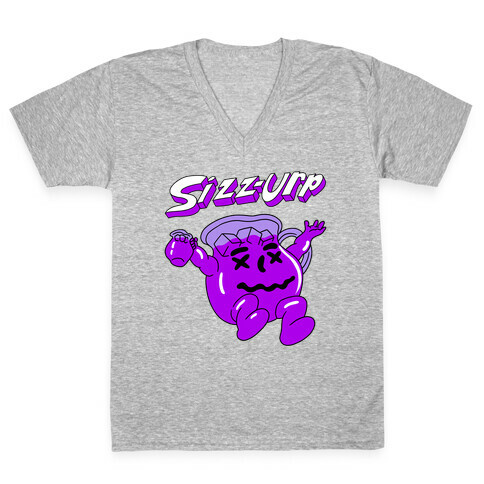 Sizz-urp Man V-Neck Tee Shirt