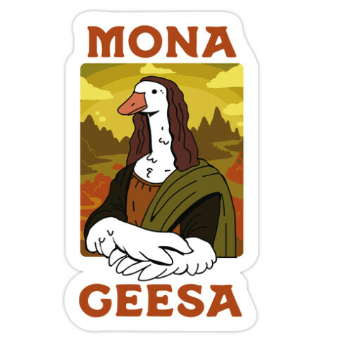 Mona Geesa Die Cut Sticker