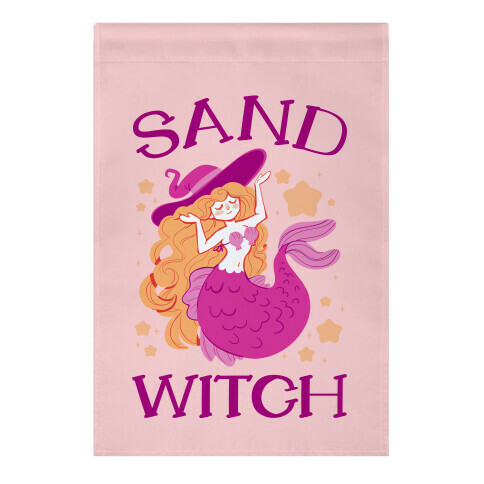 Sand Witch Garden Flag