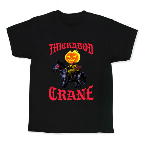 Thickabod Crane (Renaissance Parody) Kids T-Shirt