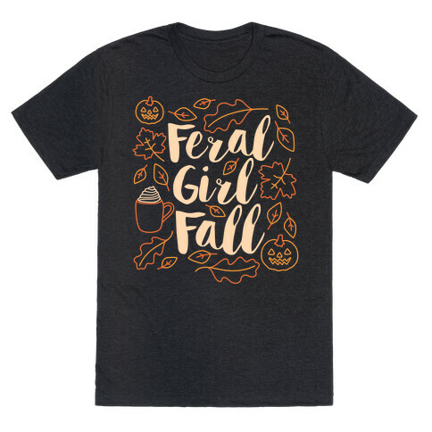 Basic Feral Girl Fall T-Shirt