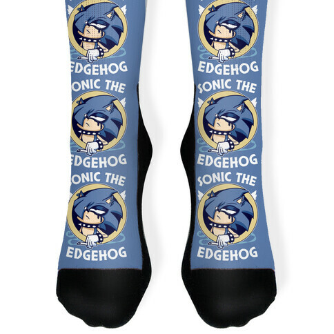 Sonic The Edgehog Sock