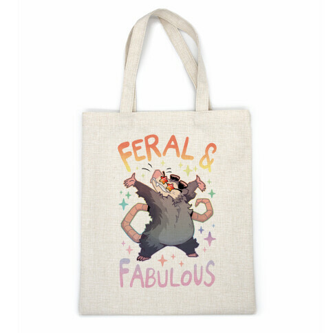 Feral And Fabulous Casual Tote