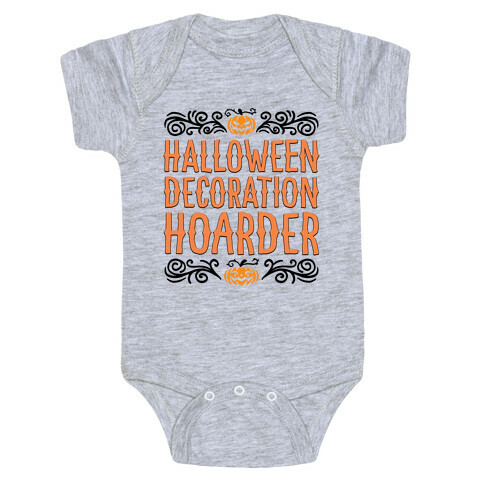 Halloween Decroation Hoarder Baby One-Piece