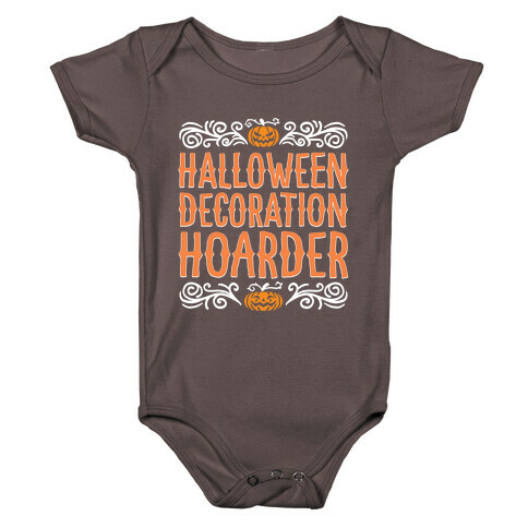 Halloween Decroation Hoarder Baby One-Piece