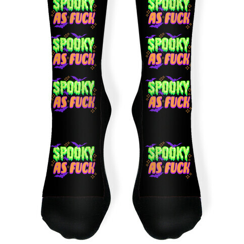 Spooky As F*** Sock
