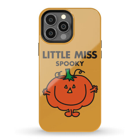 Little Miss Spooky Halloween Pumpkin Phone Case