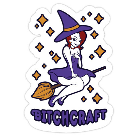 Bitchcraft Die Cut Sticker