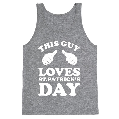 This Girl Loves St.Patrick's Day Tank Top