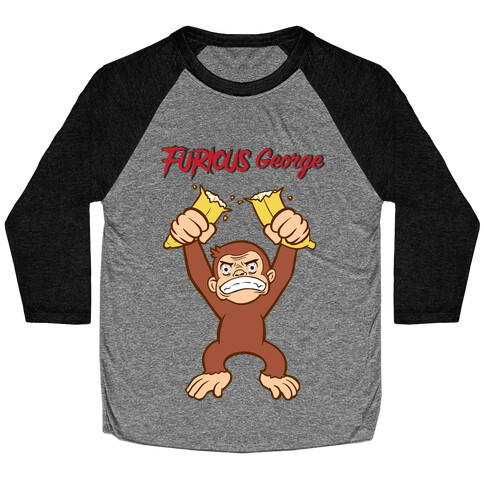 Furious George Baseball Tee