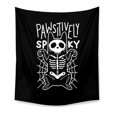 Pawsitively Spooky Tapestry