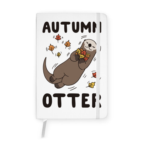 Autumn Otter Notebook