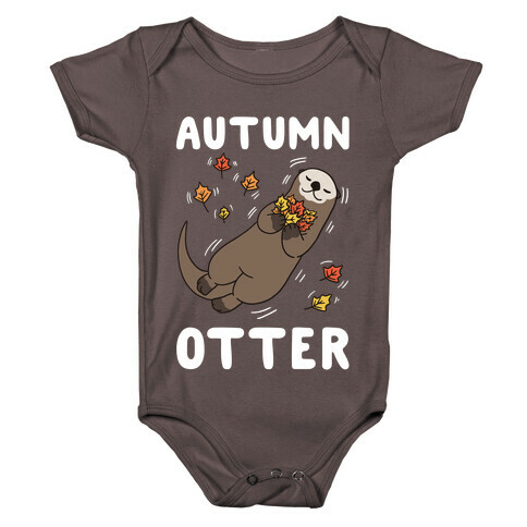 Autumn Otter Baby One-Piece