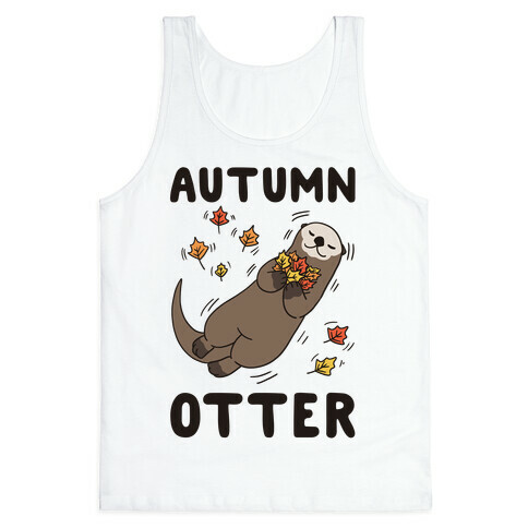 Autumn Otter Tank Top