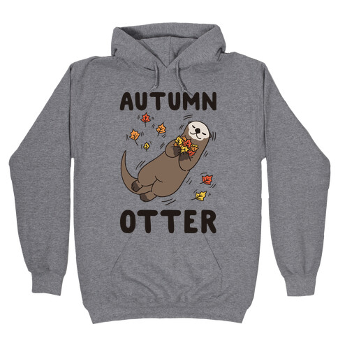 Autumn Otter Hooded Sweatshirt