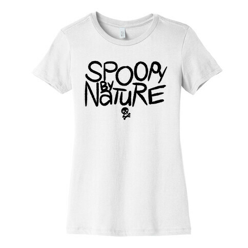 Spoopy By Nature  Womens T-Shirt
