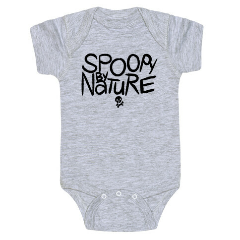 Spoopy By Nature  Baby One-Piece