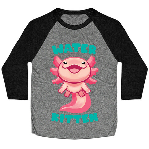 Water Kitten Baseball Tee