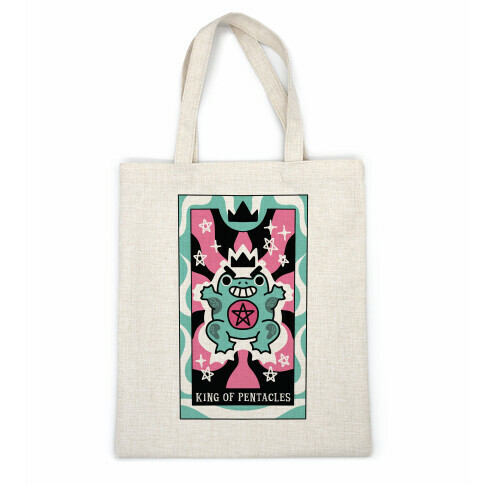 Creepy Cute Tarot: King of Pentacles Casual Tote