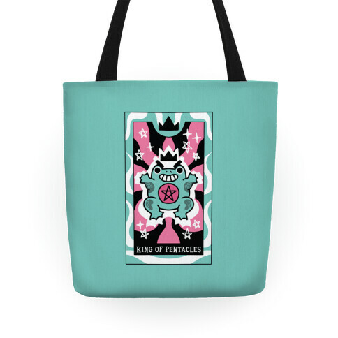 Creepy Cute Tarot: King of Pentacles Tote