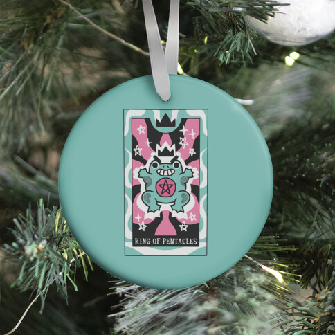 Creepy Cute Tarot: King of Pentacles Ornament