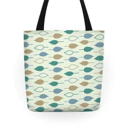 Leaf Pattern Tote Tote