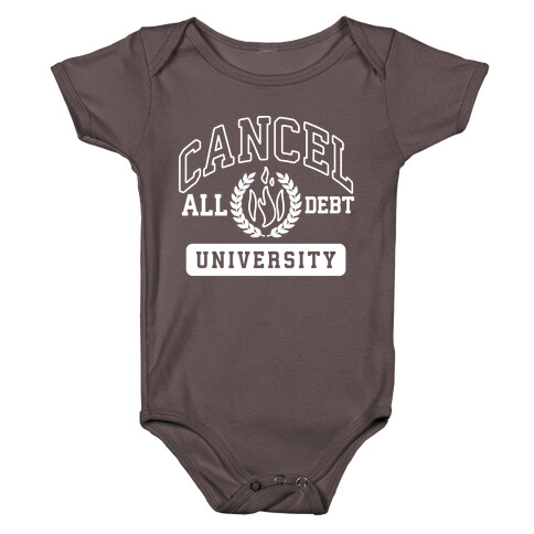 Cancel All Debt University Baby One-Piece