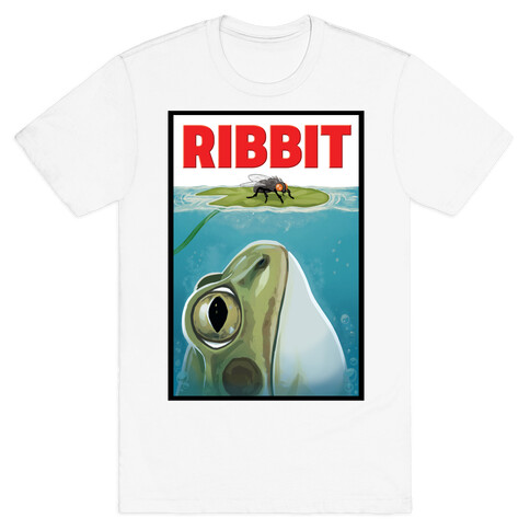 Ribbit Jaws Parody T-Shirt