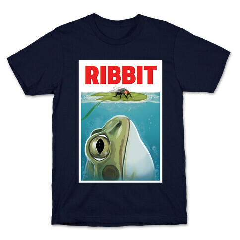 Ribbit Jaws Parody T-Shirt