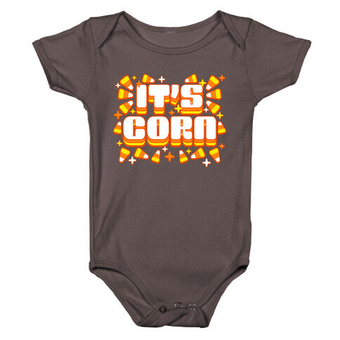 It's Corn Candy Corn Baby One-Piece
