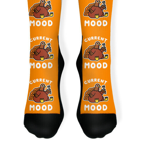 Current Mood (Hungry Turkey) Sock