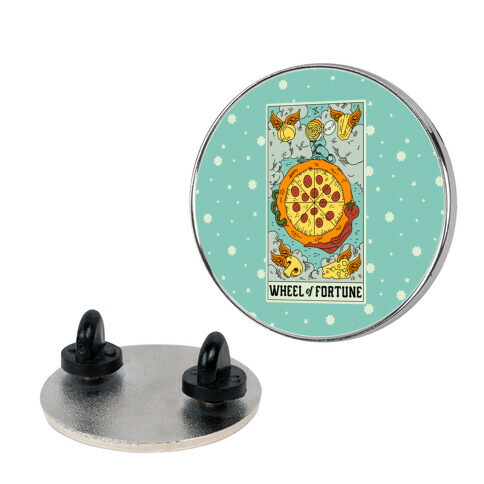 Wheel Of Fortune Pizza Pin